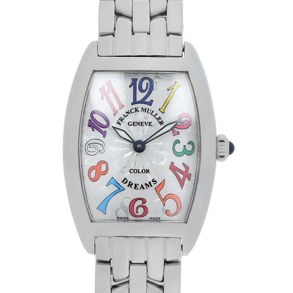 フランクミュラー トノーカーベックス 1752QZ COL OAC レディース 中古