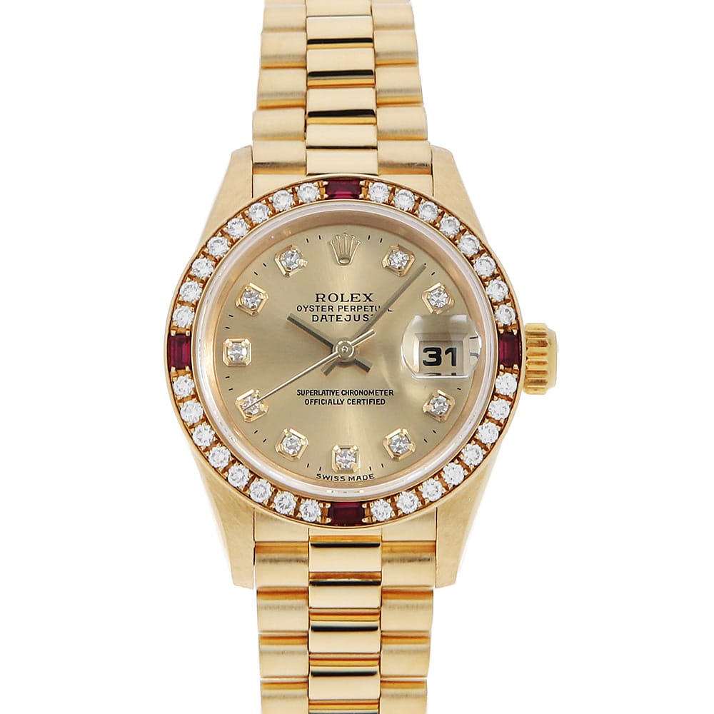 ロレックス デイトジャスト 69068G レディース 中古