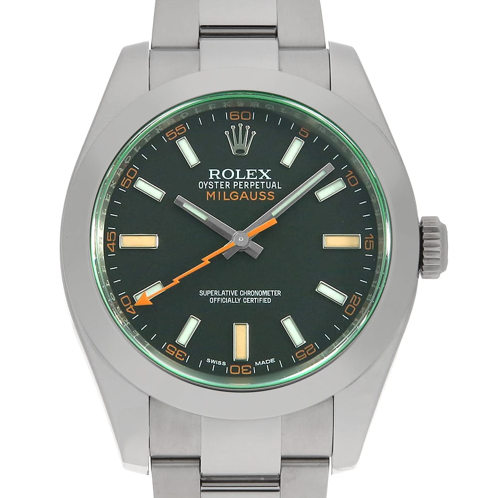 ロレックス ミルガウス 116400GV メンズ 中古
