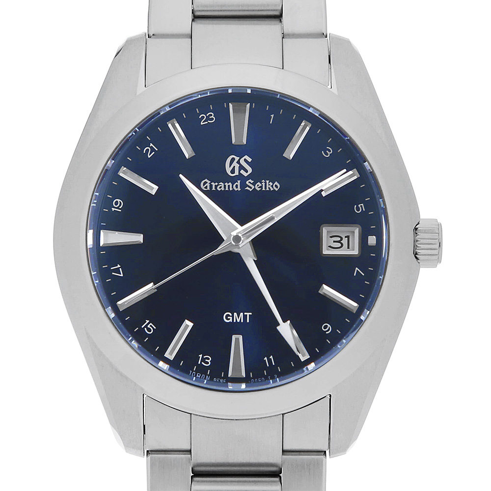 グランドセイコー ヘリテージコレクション クォーツ GMT ショップオリジナル SBGN031 中古 メンズ