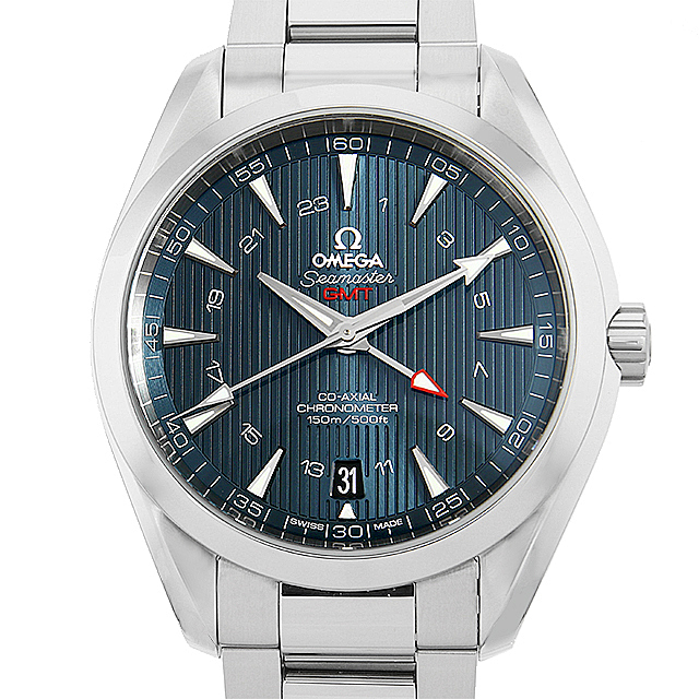 シーマスター アクアテラ 150M コーアクシャル クロノメーター GMT 231.10.43.22.03.001 メイン画像