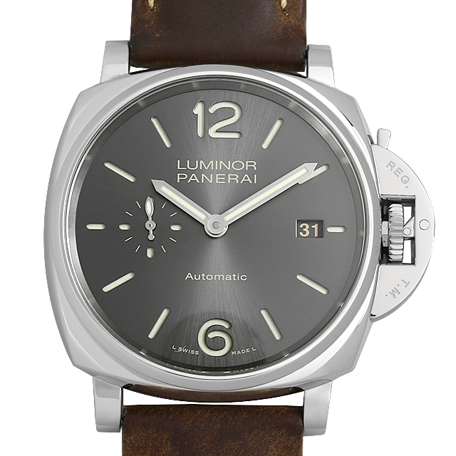 ルミノール ドゥエ 3デイズ オートマティック アッチャイオ PAM00904 メイン画像