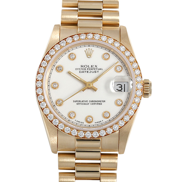 デイトジャスト 10Pダイヤ ベゼルダイヤ 68288G メイン画像