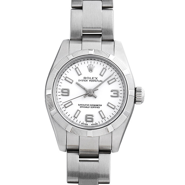 オイスターパーペチュアル エンジンターンドベゼル 176210 メイン画像