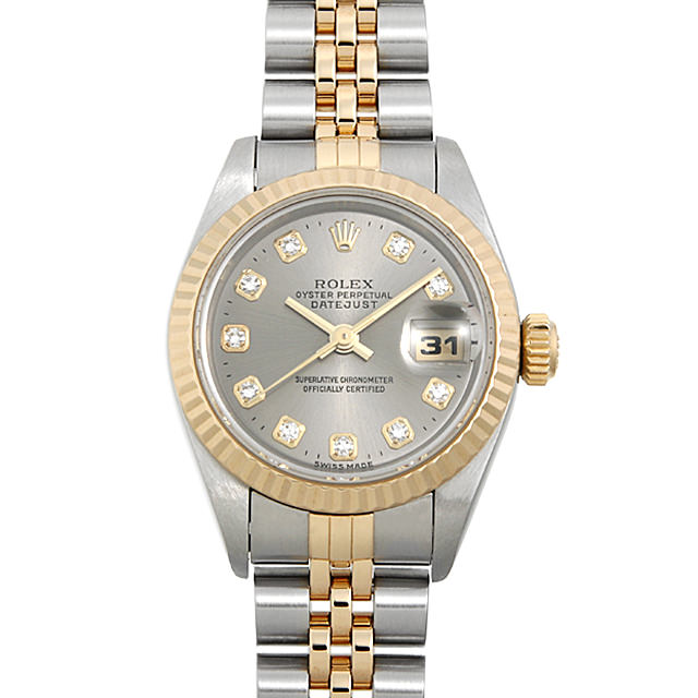 デイトジャスト 10Pダイヤ 69173G メイン画像