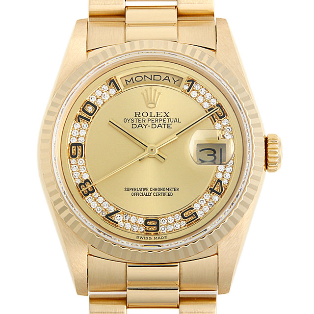 デイデイト ミリヤードダイヤ 18238MA メイン画像