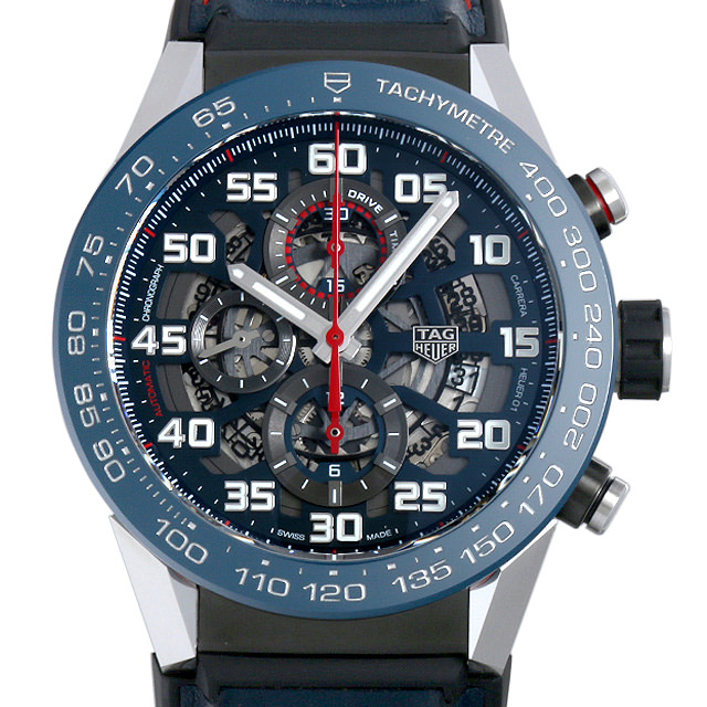 タグホイヤー カレラ ホイヤー01 クロノ CAR2A1N.FT6100 中古 メンズ