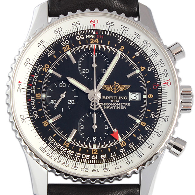 ナビタイマーワールド A242B26KBA(A24322) メイン画像