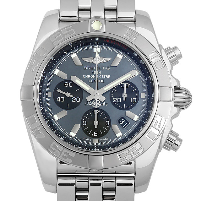 クロノマット44 ブラックMOP ブラックアイ 日本限定400本 S012BJAPA(AB0111) メイン画像