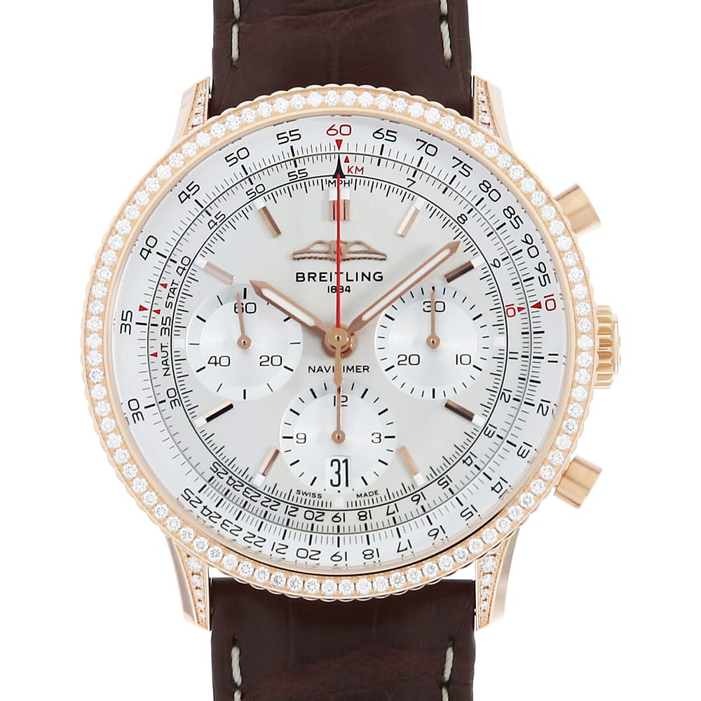 ブライトリング ナビタイマー RB0139631G1P1 メンズ 中古