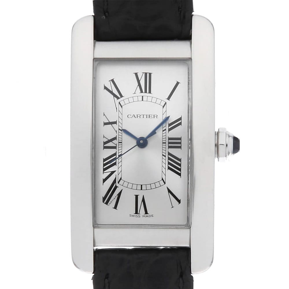 カルティエ タンクアメリカン WSTA0017 ボーイズ(ユニセックス) 中古