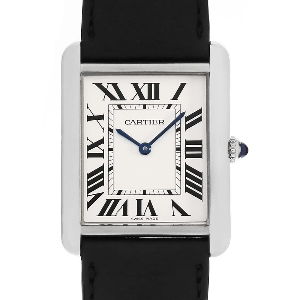 カルティエ タンクソロ W5200003 メンズ 中古