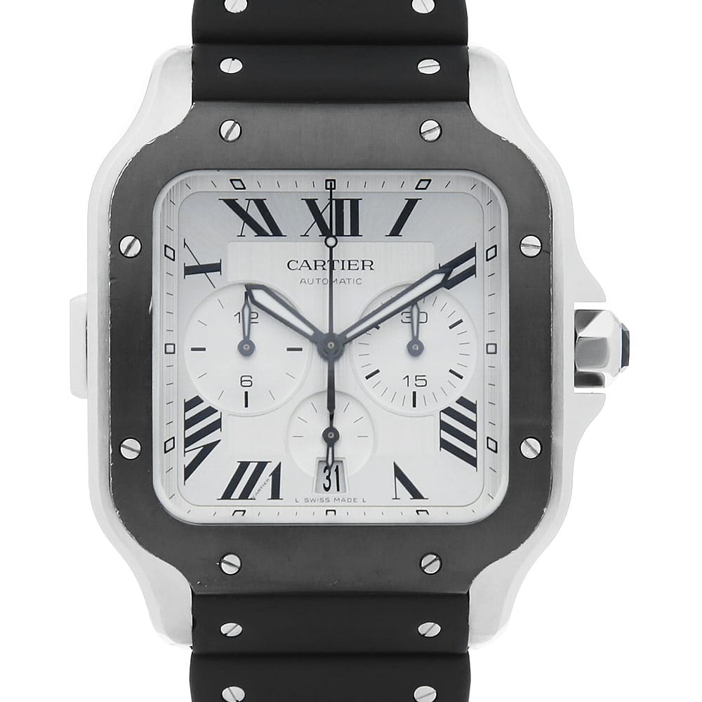 カルティエ サントス WSSA0017 メンズ 中古