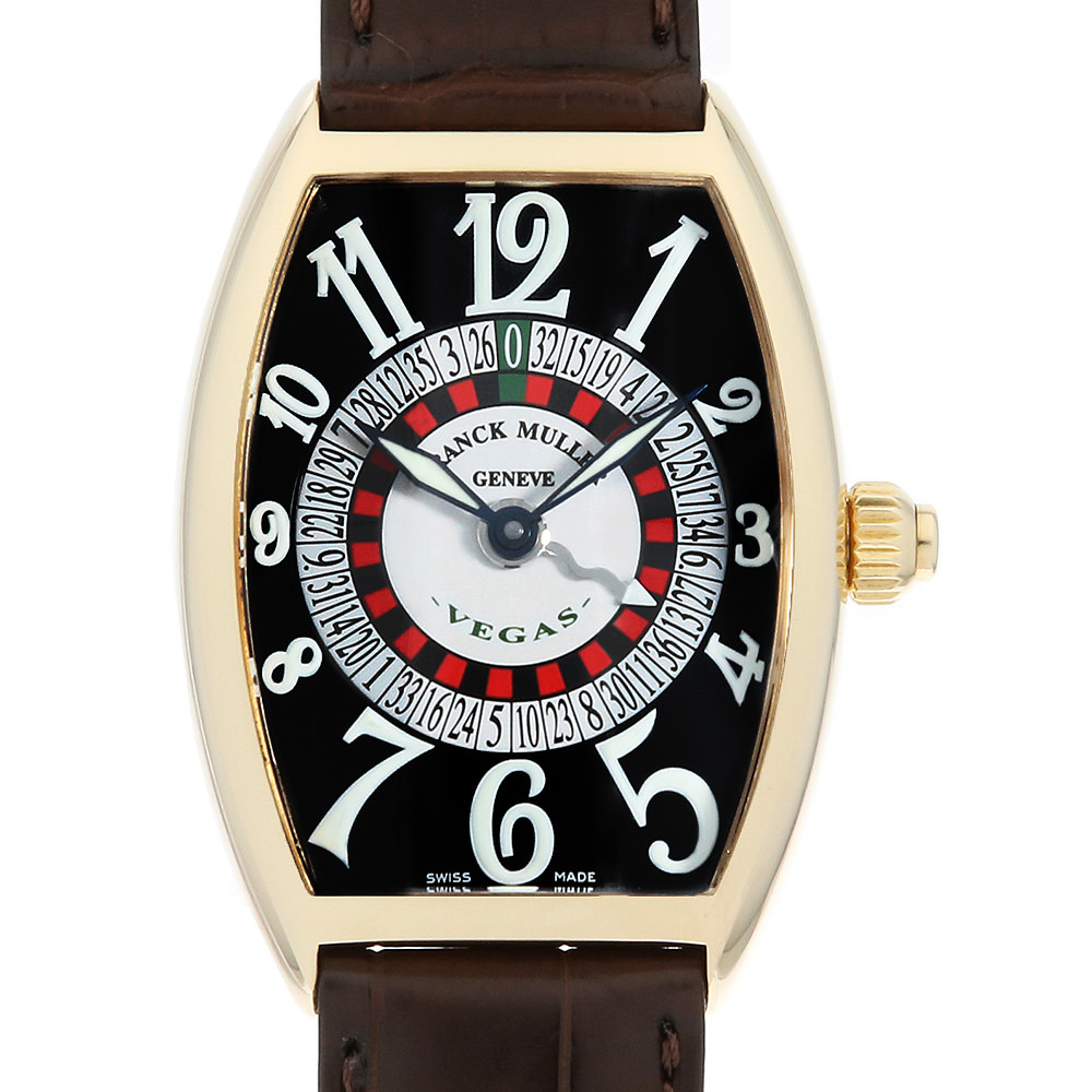 フランクミュラー ヴェガス 5850VEGAS YG メンズ 中古