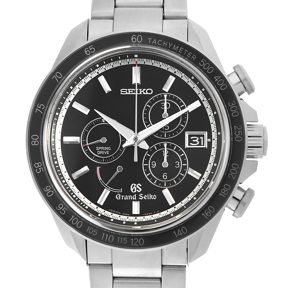 グランドセイコー スポーツコレクション スプリングドライブ クロノグラフ SBGB003 中古 メンズ