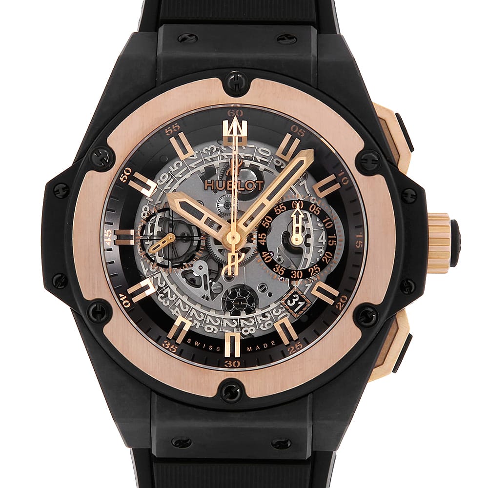 ウブロ キングパワー 701.CO.0180.RX メンズ 中古