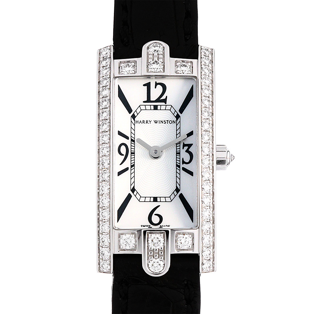 ハリーウィンストン アヴェニューC ミニ AVCQHM16WW024 中古 レディース