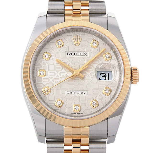 デイトジャスト 10Pダイヤ 116233G メイン画像