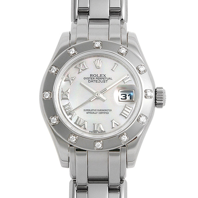 デイトジャスト パールマスター ベゼル12Pダイヤ 80319NR メイン画像