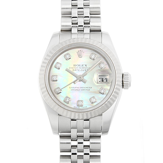 デイトジャスト 10Pダイヤ 179174NG メイン画像