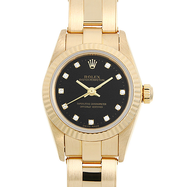 オイスターパーペチュアル 11Pダイヤ 76198G メイン画像