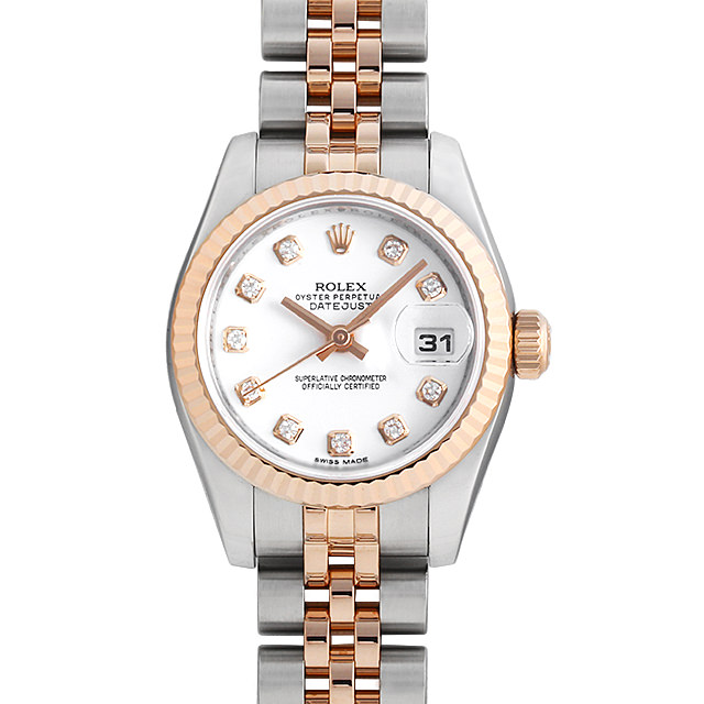 デイトジャスト 10Pダイヤ 179171G メイン画像