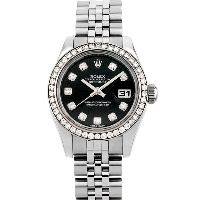 デイトジャスト 10Pダイヤ ベゼルダイヤ 179384G メイン画像