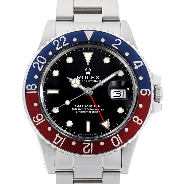GMTマスター 赤青ベゼル 16750 メイン画像