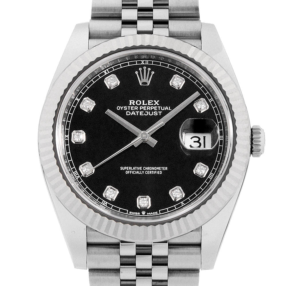 デイトジャスト41 10Pダイヤ 126334G メイン画像