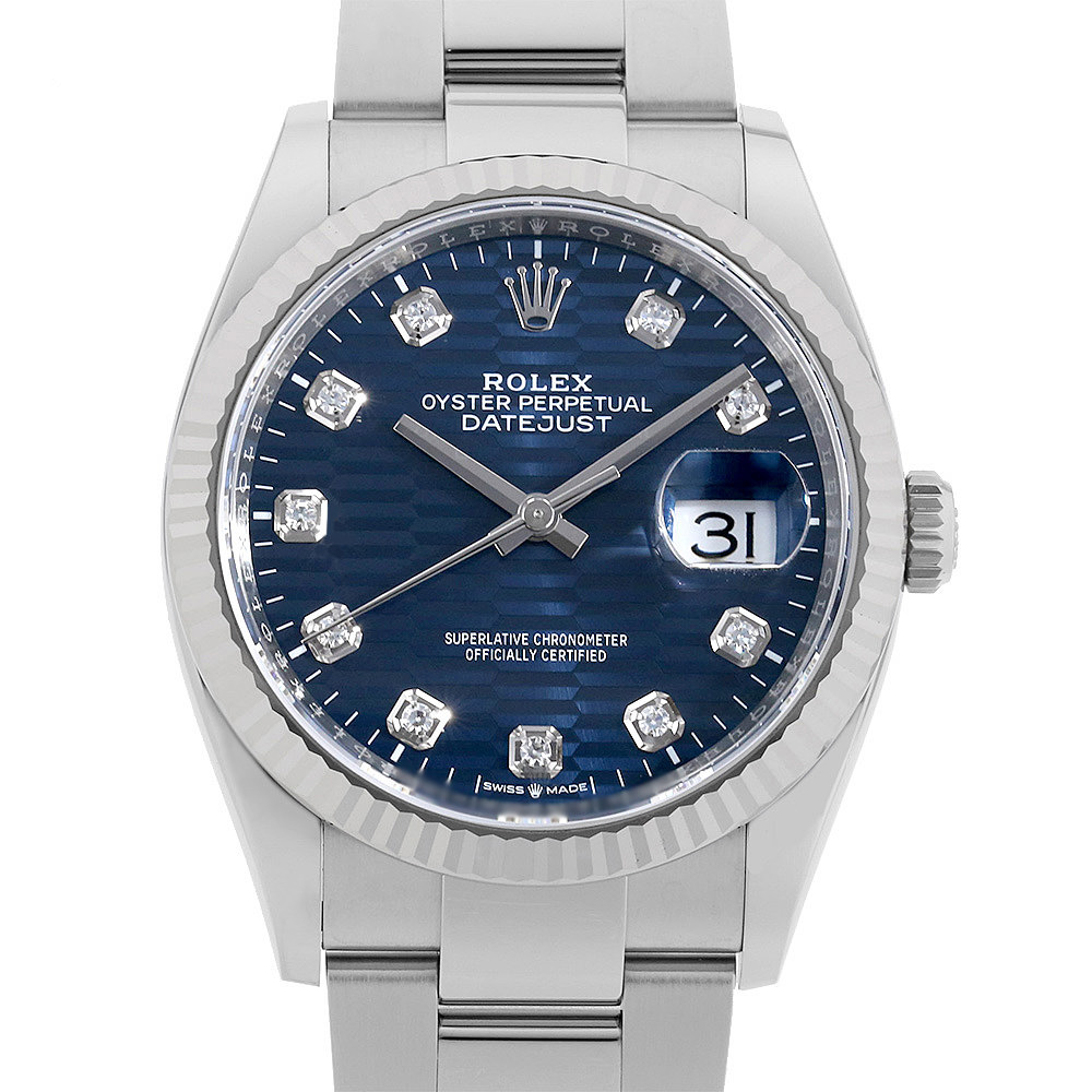 デイトジャスト 36 10Pダイヤ 126234G メイン画像