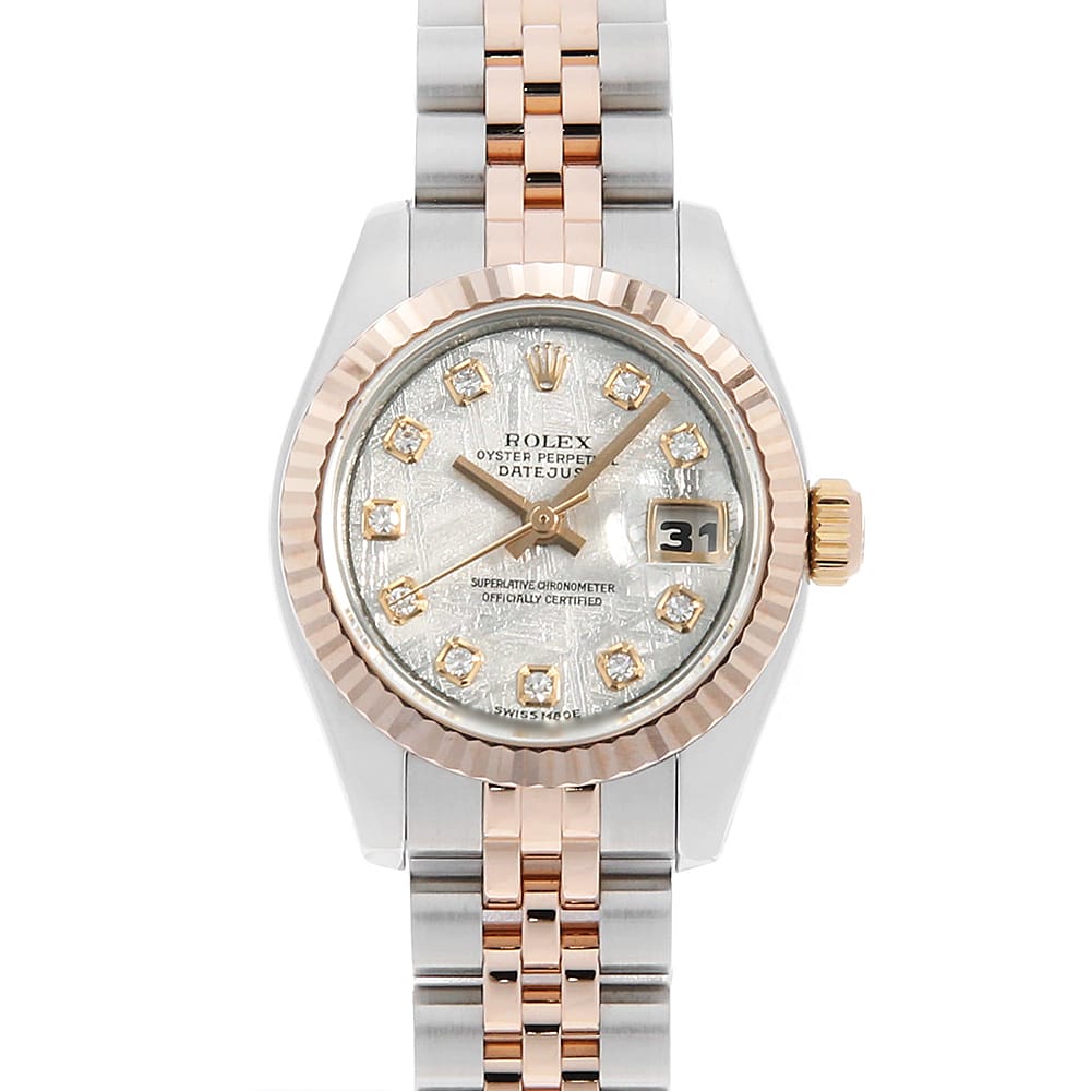 ロレックス デイトジャスト 179171G METEO レディース 中古