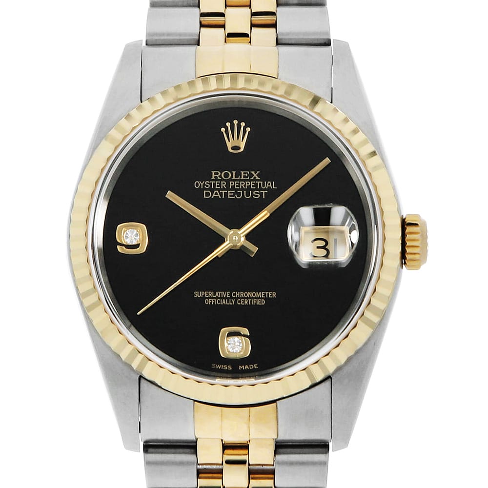 ロレックス デイトジャスト 16233 2BR メンズ 中古