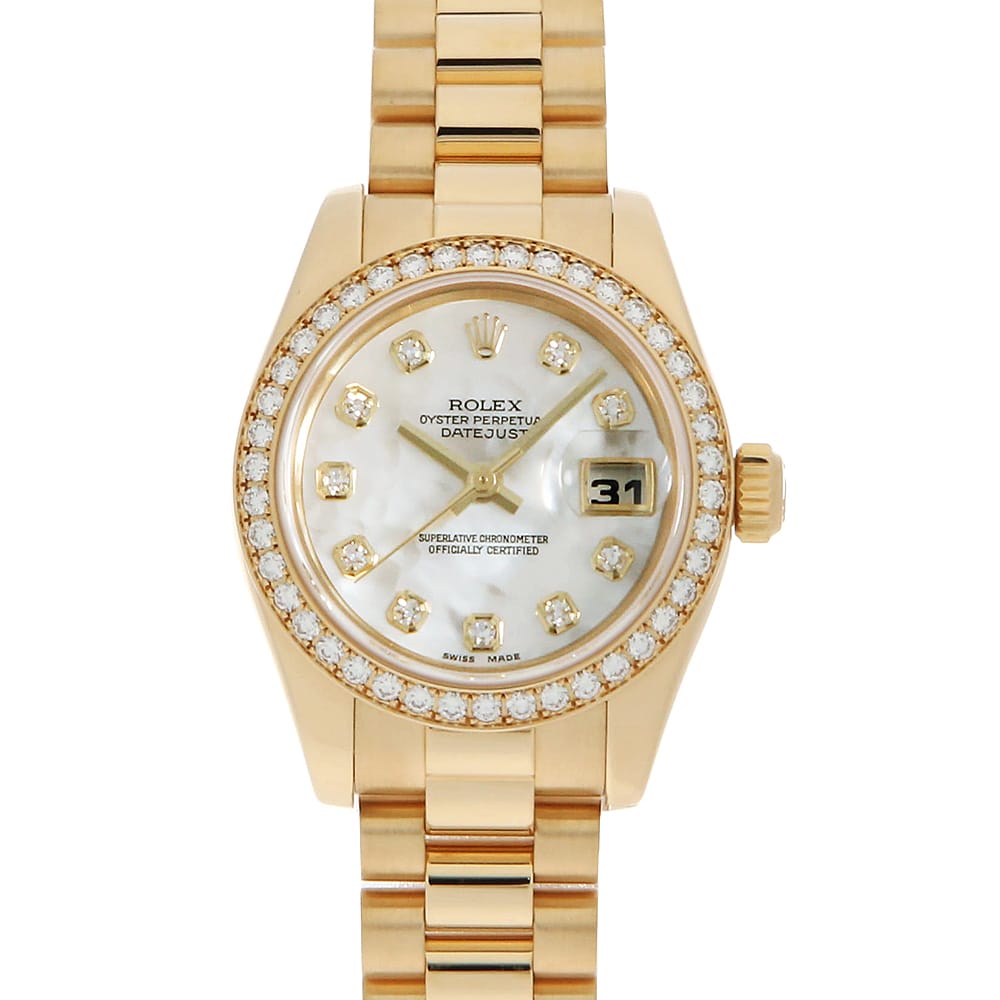 ロレックス デイトジャスト 179138NG レディース 中古