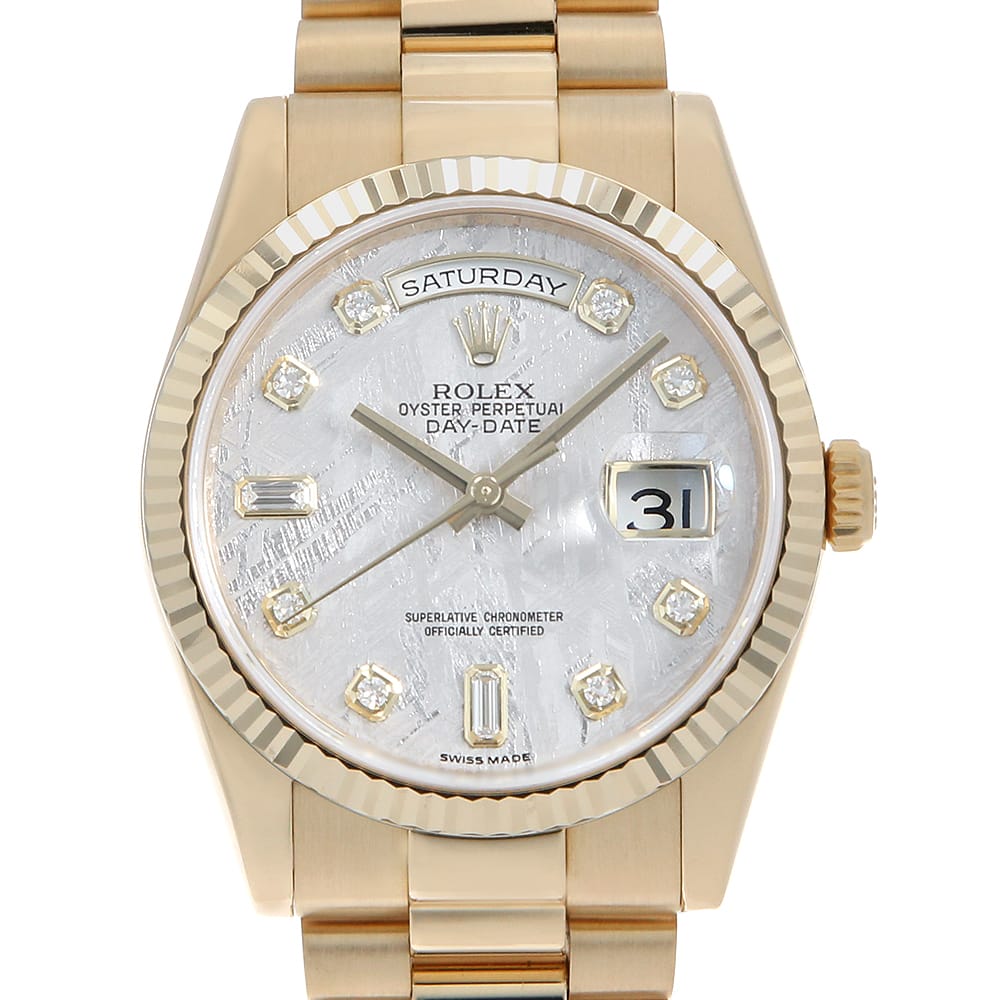 ロレックス デイデイト 118238A METEO メンズ 中古