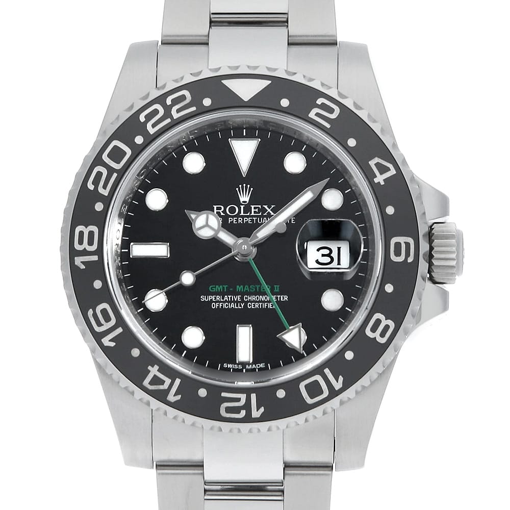 ロレックス GMTマスター 116710LN メンズ 中古