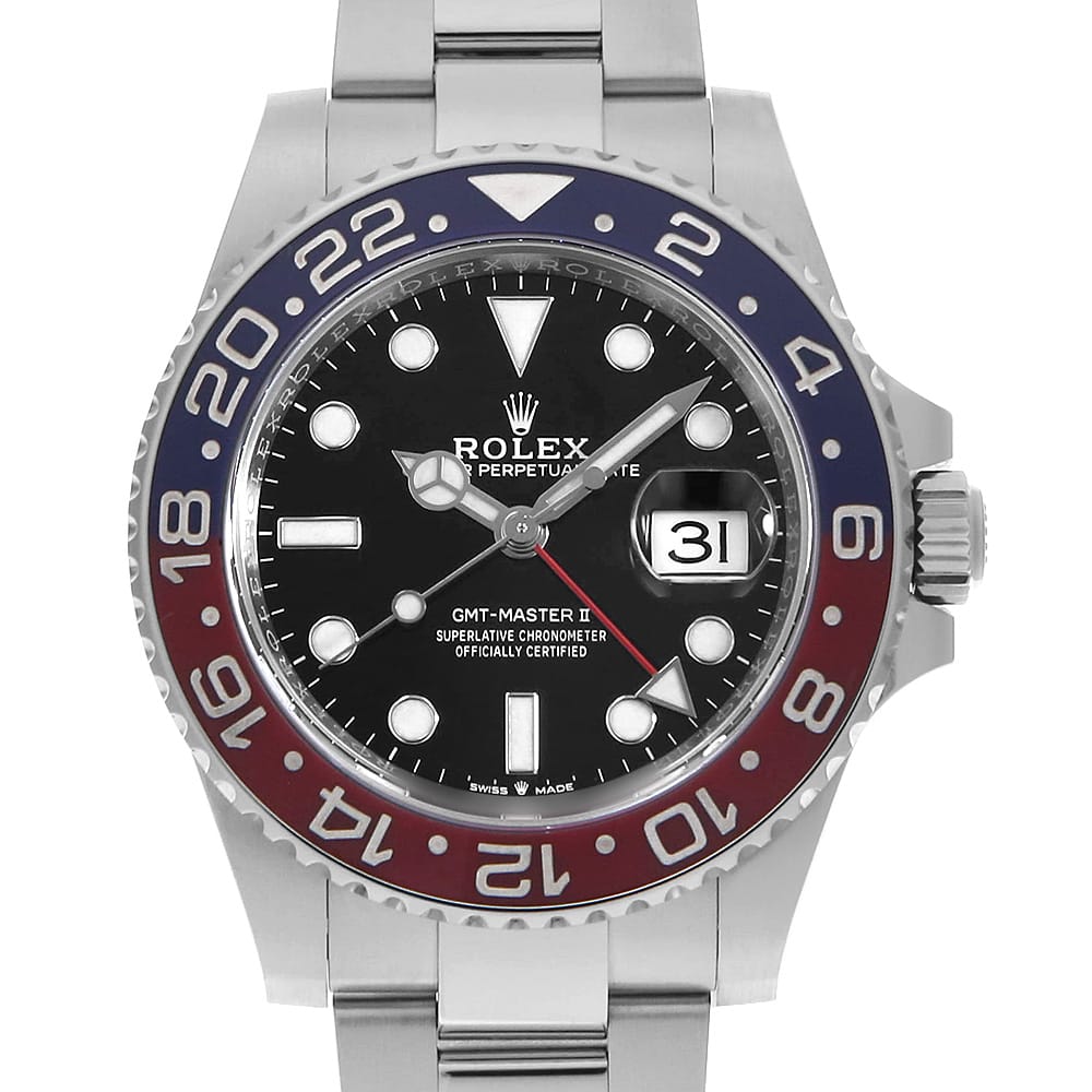 ロレックス GMTマスター 126710BLRO メンズ 中古