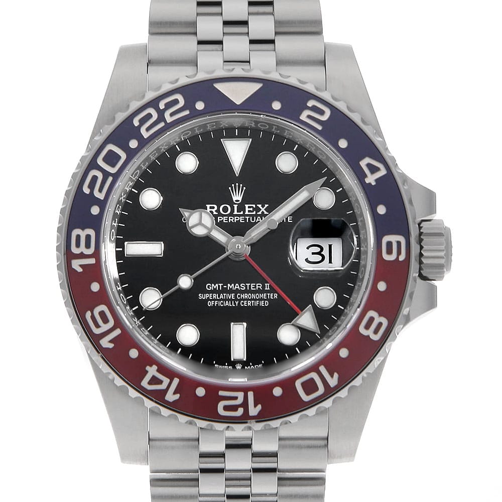 ロレックス GMTマスター 126710BLRO メンズ 中古