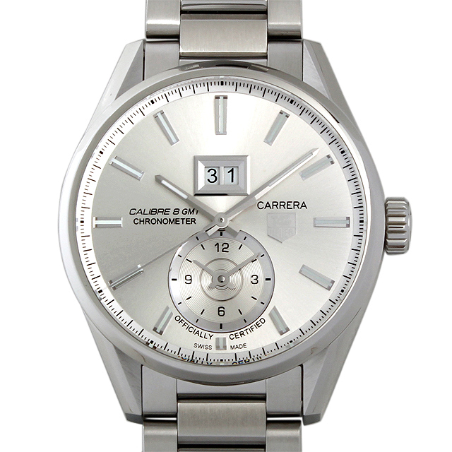 タグホイヤー カレラ グランドデイト GMT WAR5011.BA0723 中古 メンズ