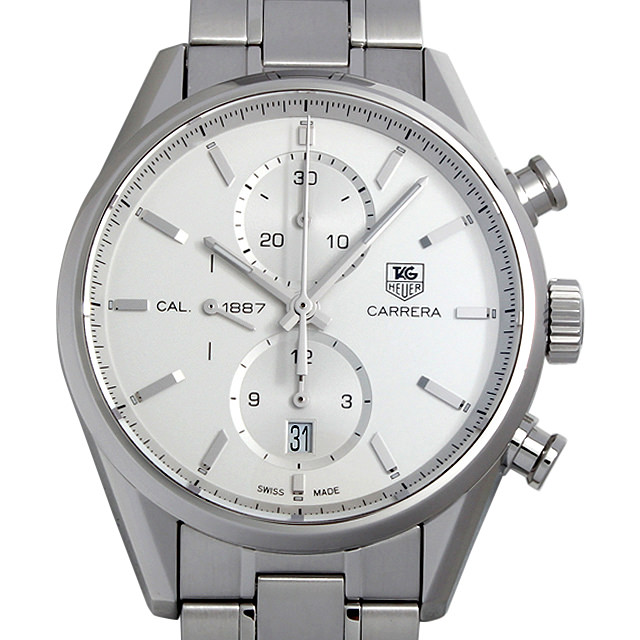 タグホイヤー カレラ キャリバー1887 クロノグラフ CAR2111.BA0720 中古 メンズ