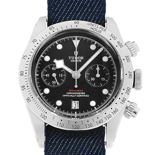 ヘリテージ ブラックベイ クロノグラフ 79350 メイン画像