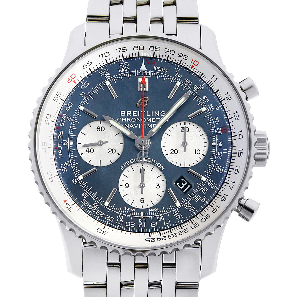 ナビタイマーB01 クロノグラフ43 ジャパンエディション AB0121211B3A1(AB0121) メイン画像