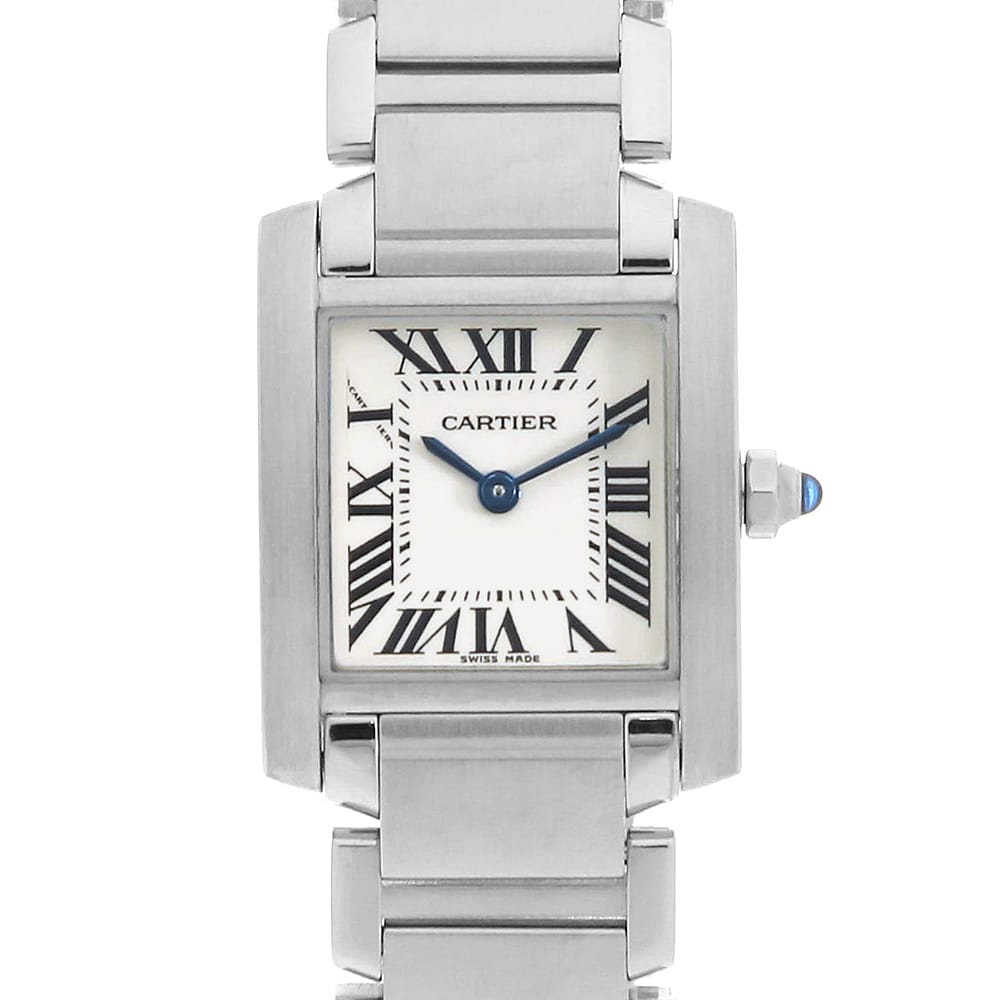 カルティエ タンクフランセーズ W51008Q3 レディース 中古