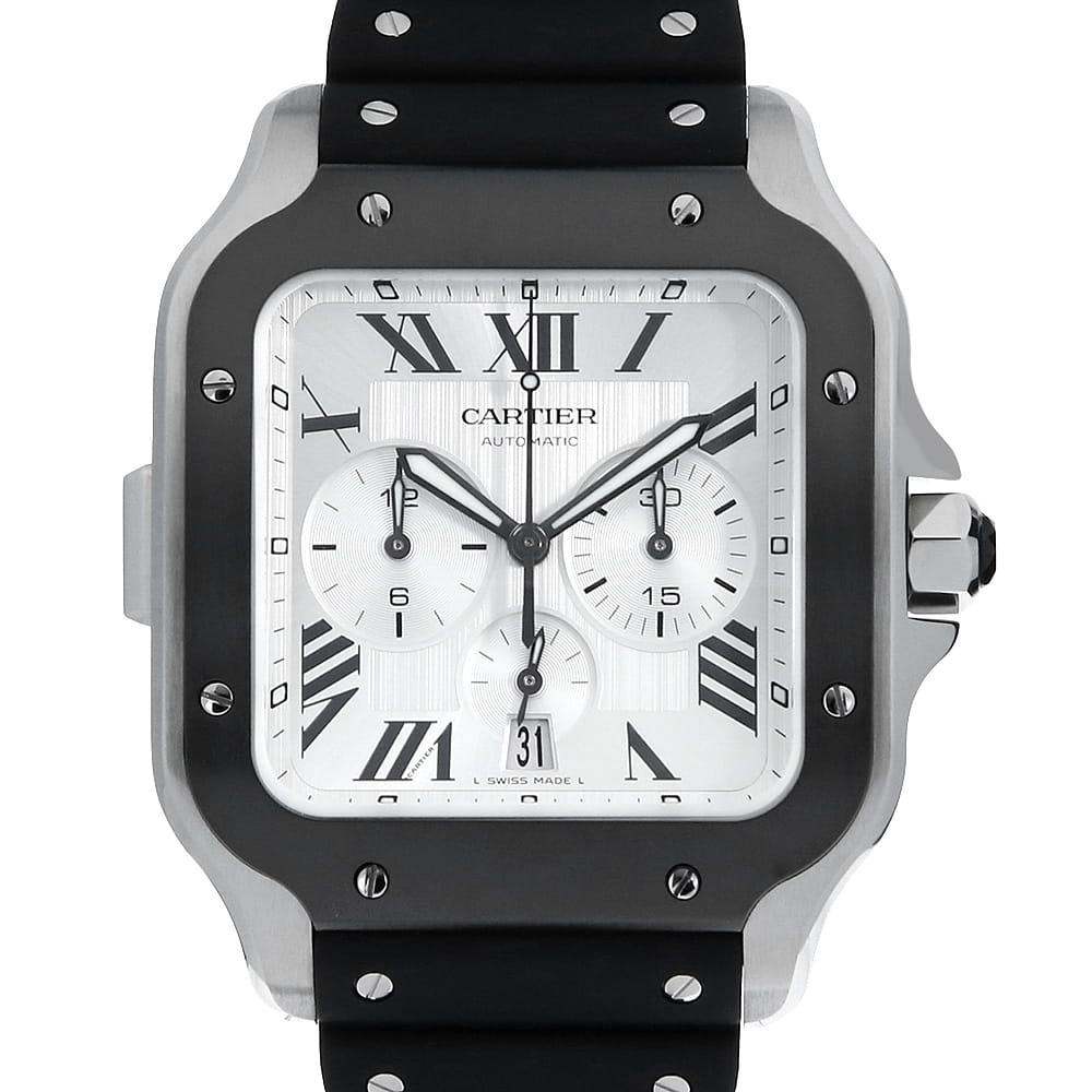 カルティエ サントス WSSA0017 メンズ 中古