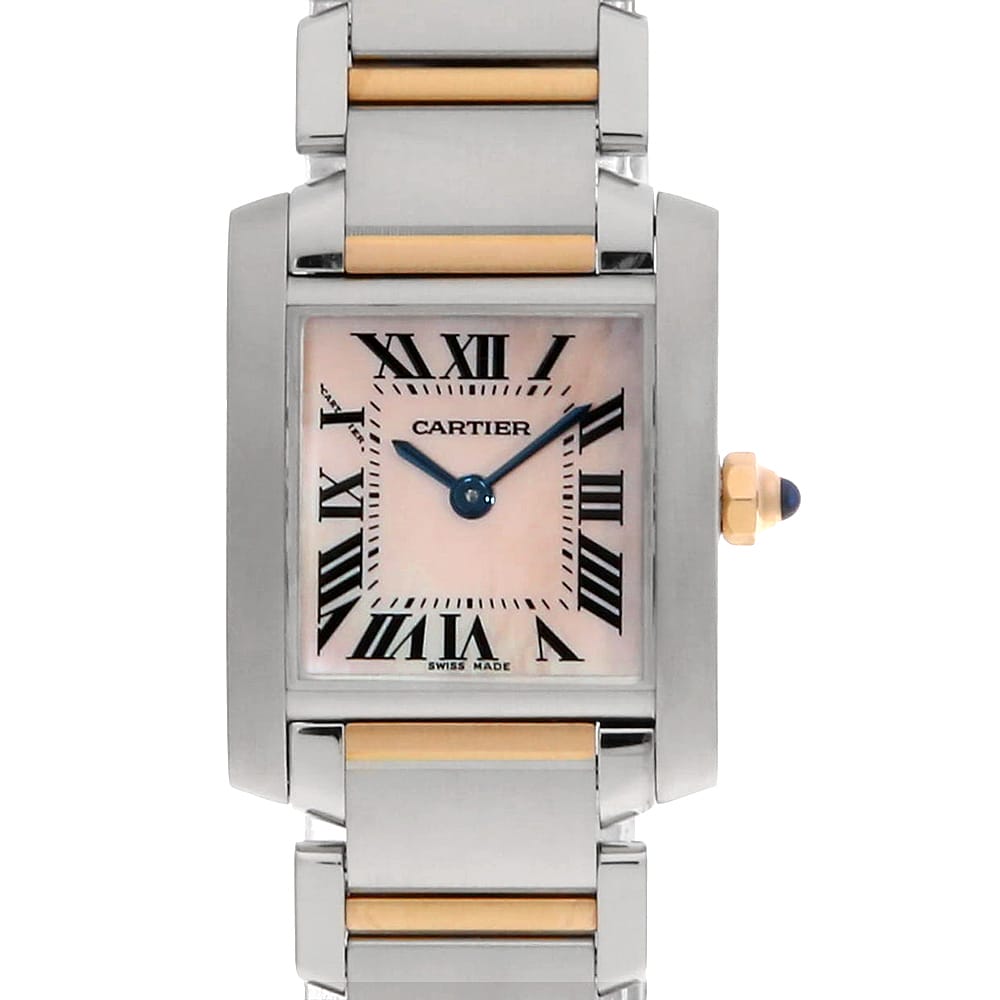 カルティエ タンクフランセーズ W51027Q4 レディース 中古