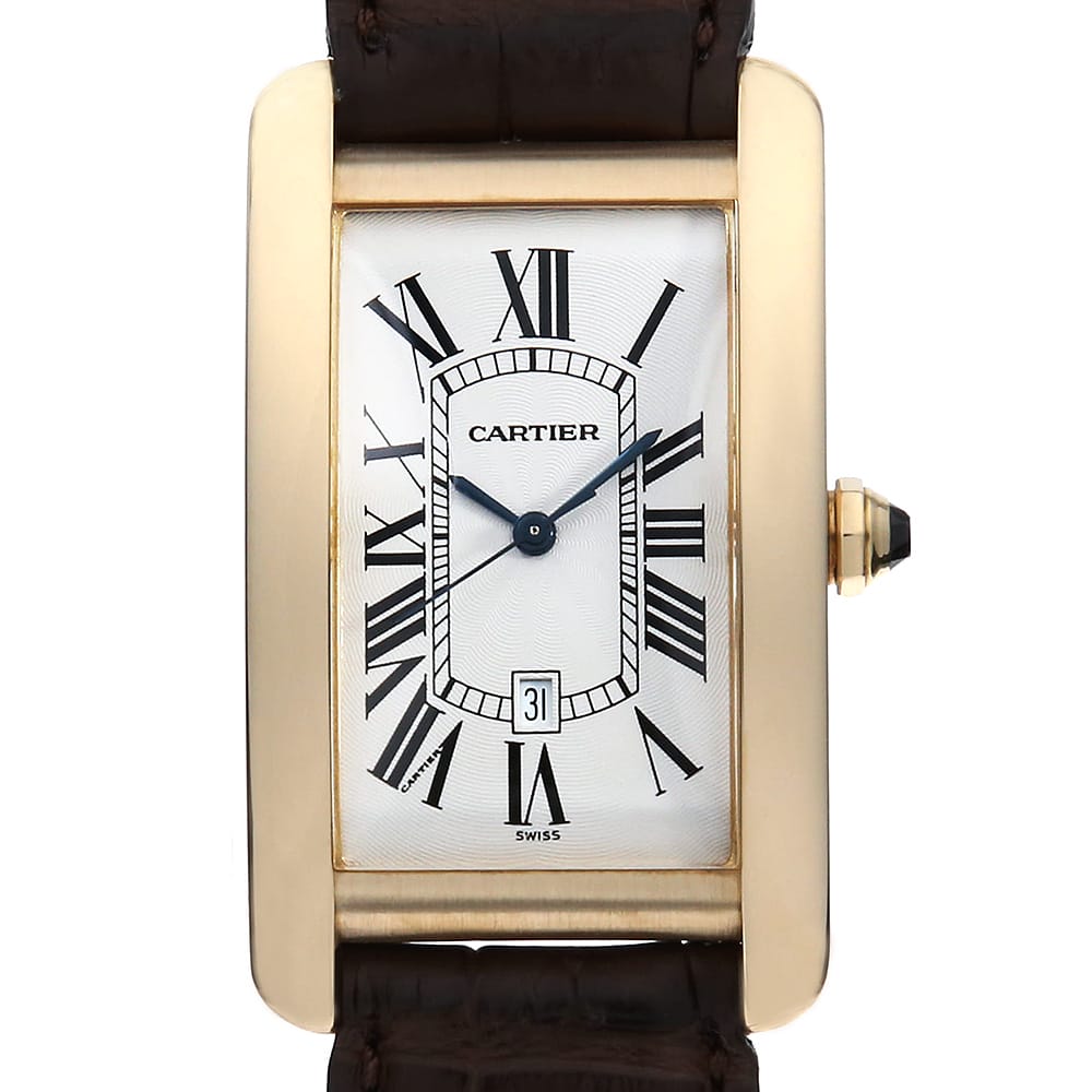 カルティエ タンクアメリカン W2603156 メンズ 中古