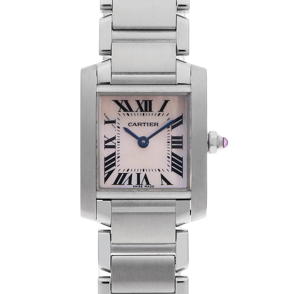 カルティエ タンクフランセーズ W51028Q3 レディース 中古