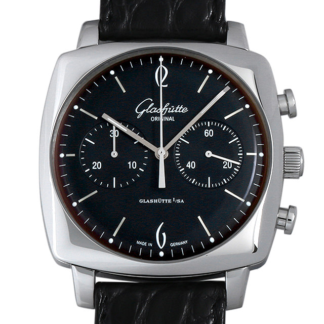 セネタ シックスティーズ スクエア クロノグラフ 39-34-02-32-04 メイン画像