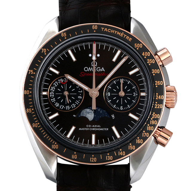 スピードマスター ムーンフェイズ コーアクシャル マスタークロノメーター 304.23.44.52.13.001 メイン画像