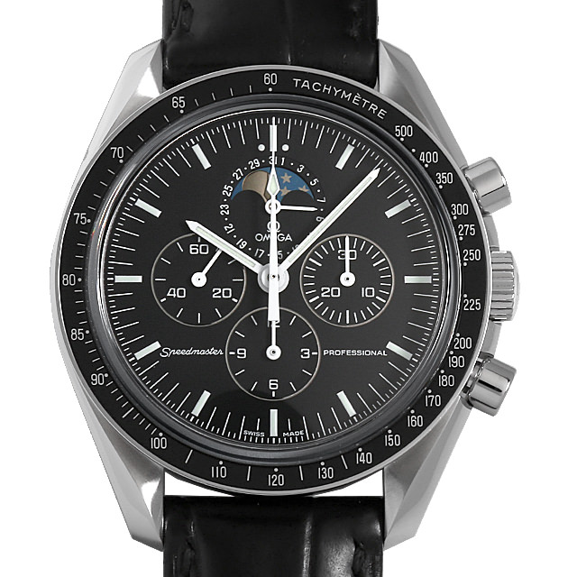 スピードマスター プロフェッショナル ムーンフェイズ 3876.50.31 メイン画像