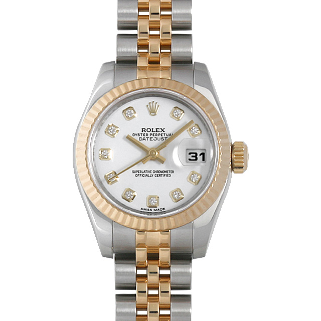 デイトジャスト 10Pダイヤ 179173G メイン画像